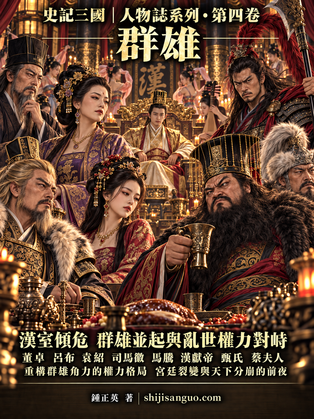 史記三國人物誌・第4卷 群雄,作者鍾正英,封面