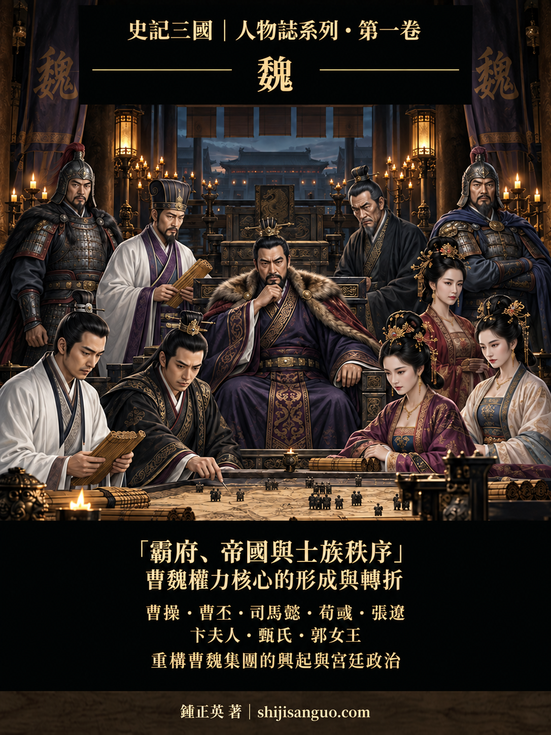 史記三國人物誌・第1卷 魏,作者鍾正英,封面