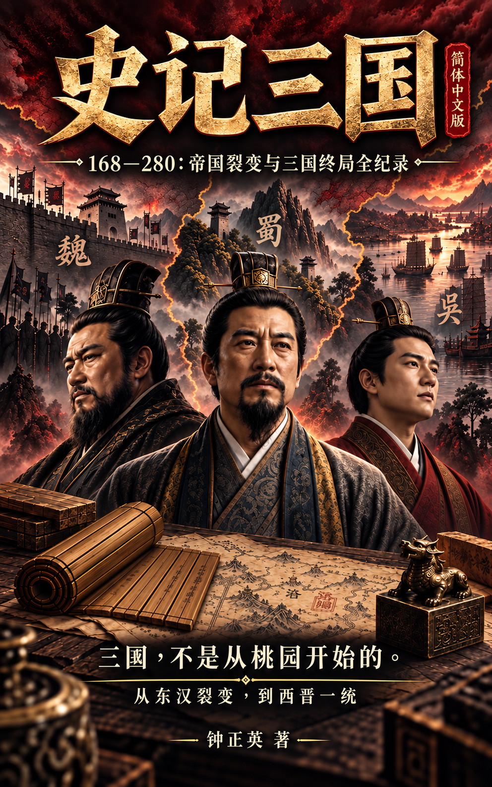 《史记三国》简体中文版封面